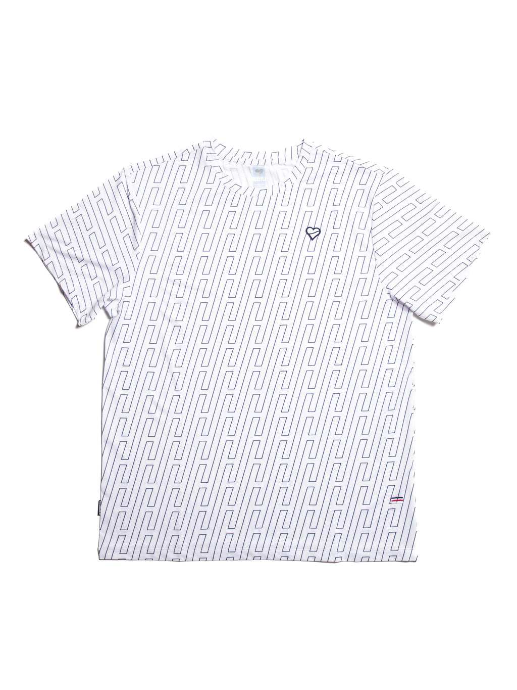 Heartbreak Mens Monogram Short Sleeve