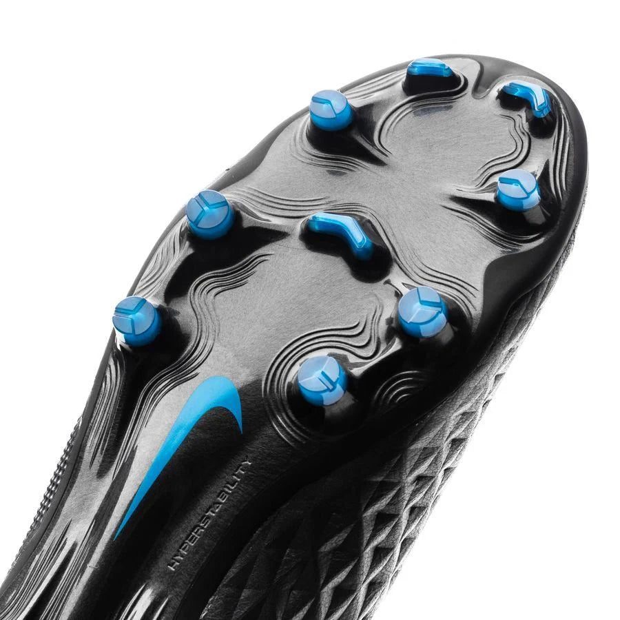Nike Legend 8 Elite FG Firm Ground Soccer Cleats Black Blue Hero