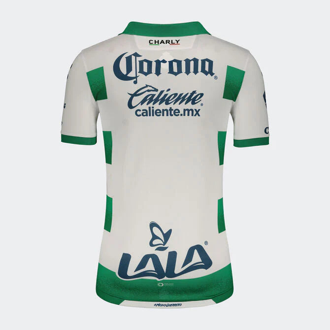 Charly Santos Home Jersey for Men 2021 22 Green White