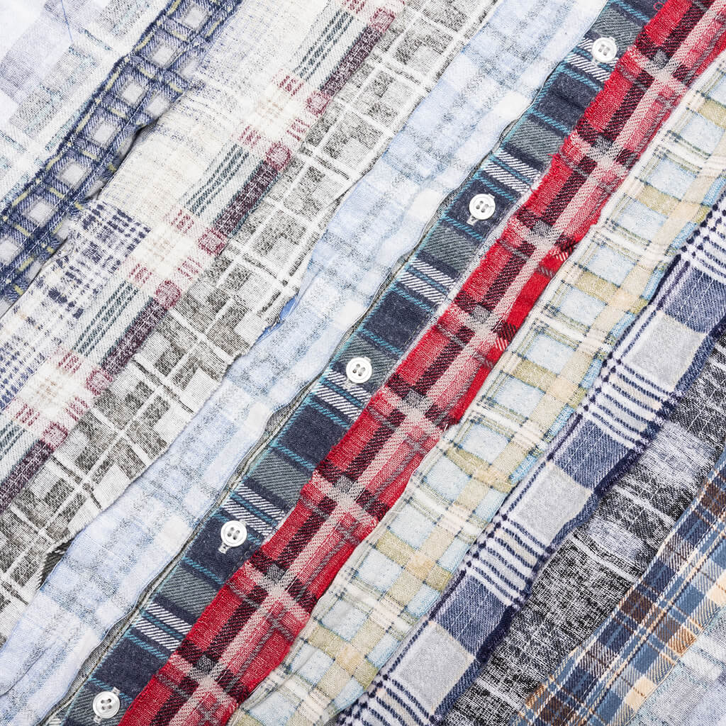 Ribbon Wide IO Flannel Shirt Assorted