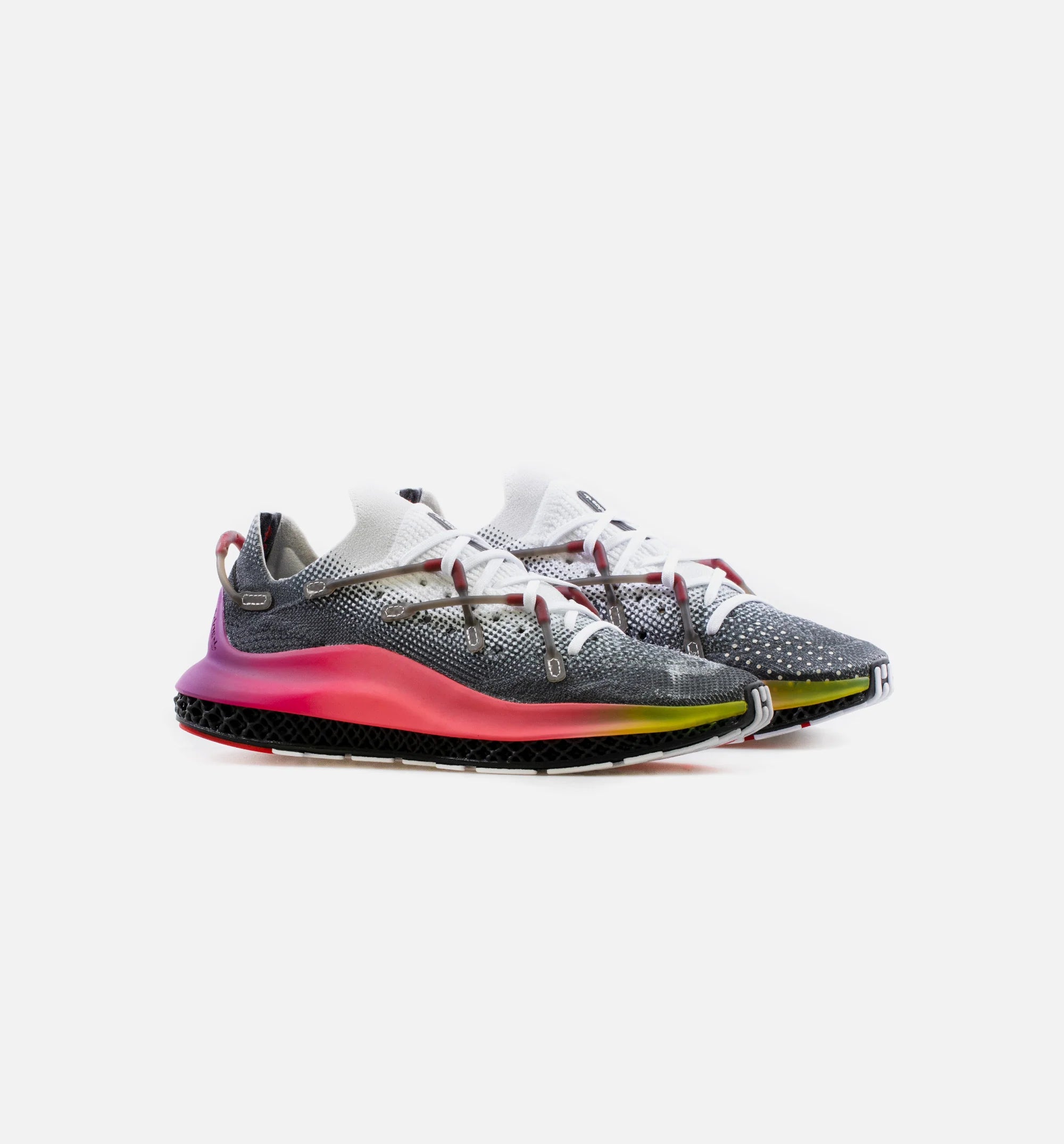 4D Fusio Mens Lifestyle Shoe White Purple