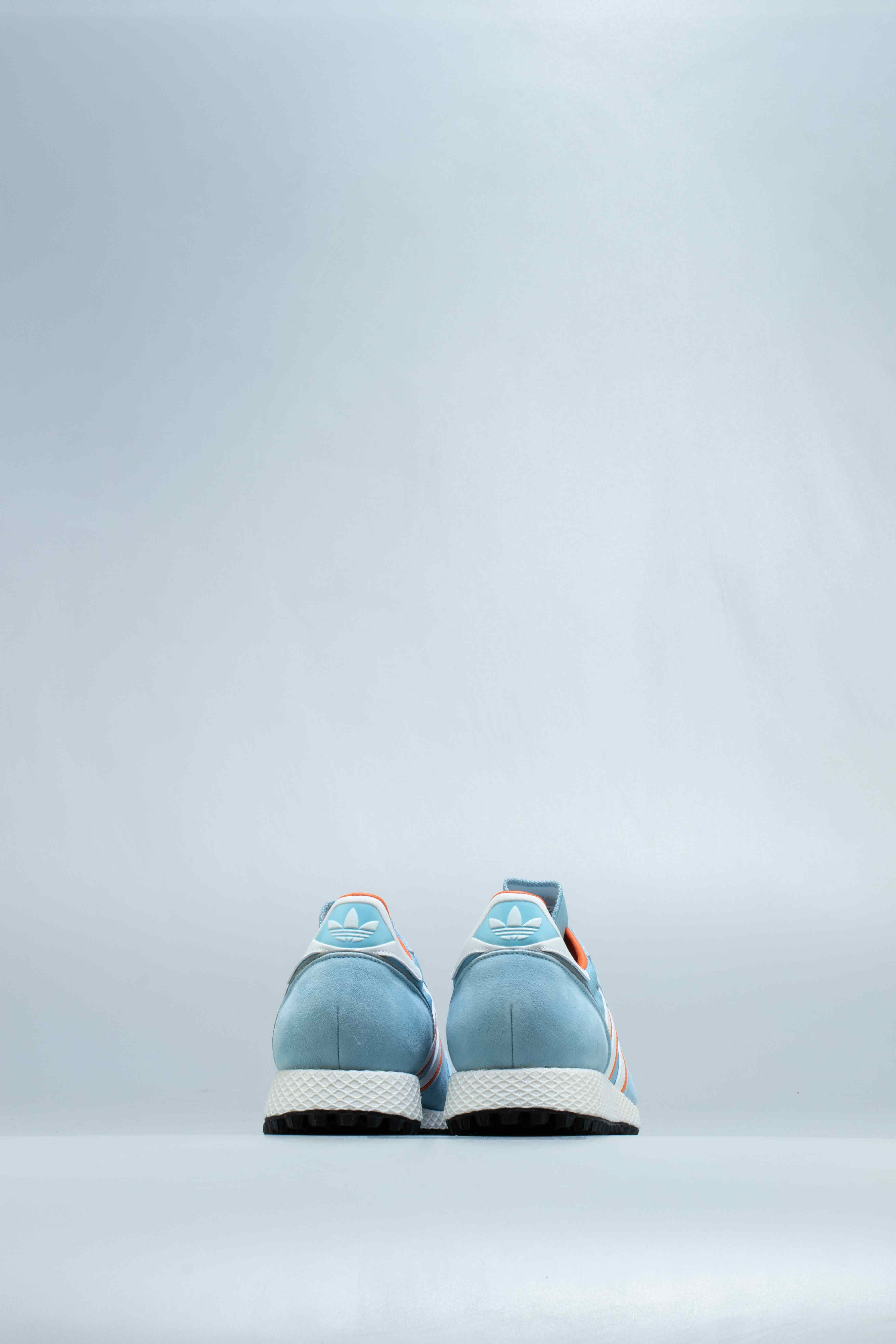 Silverbirch Spzl Mens Lifestyle Shoe Clear Blue Cloud White Orange