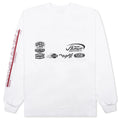 Feature x Honor The Gift Fastest Rides L S Tee White