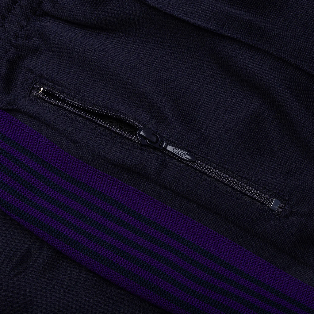 Track Pant Poly Smooth Navy