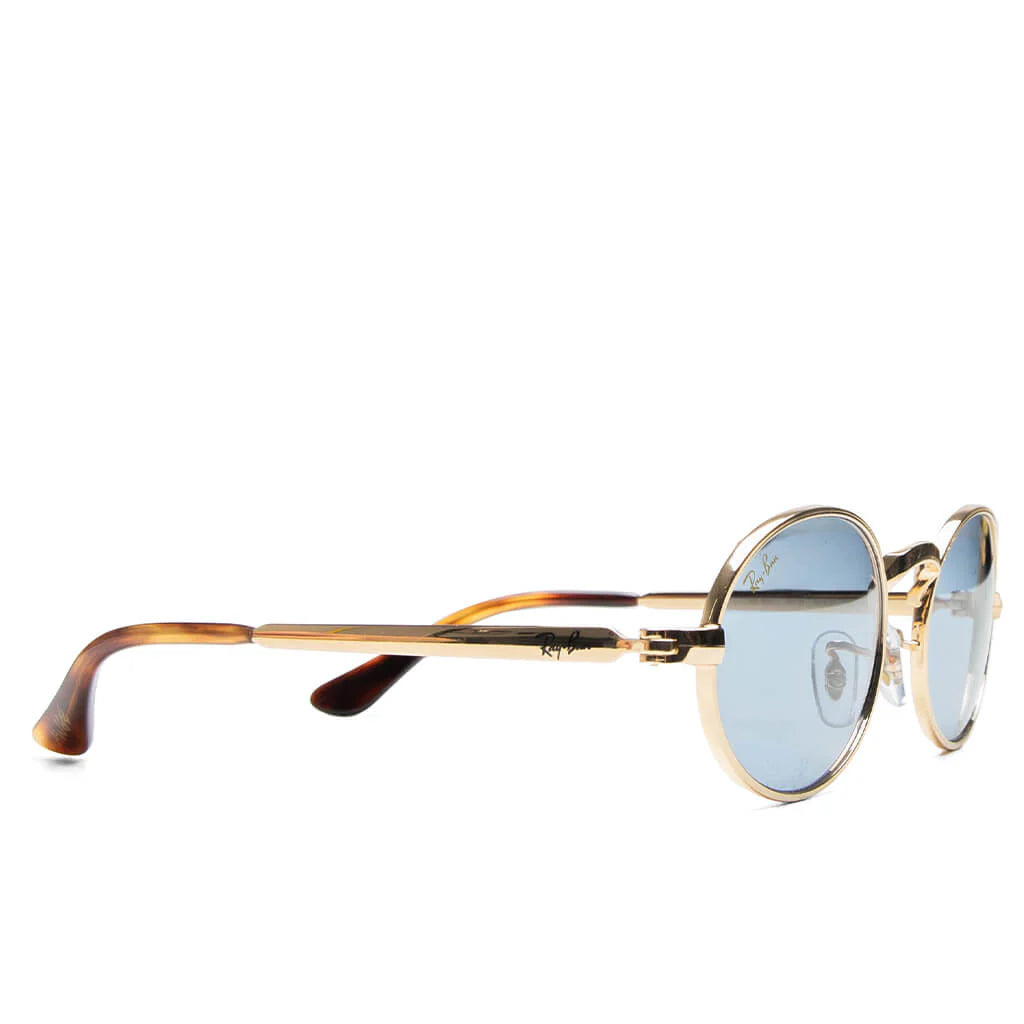 Ray Ban x AAP Rocky Bold Metals Oval Arista Blue