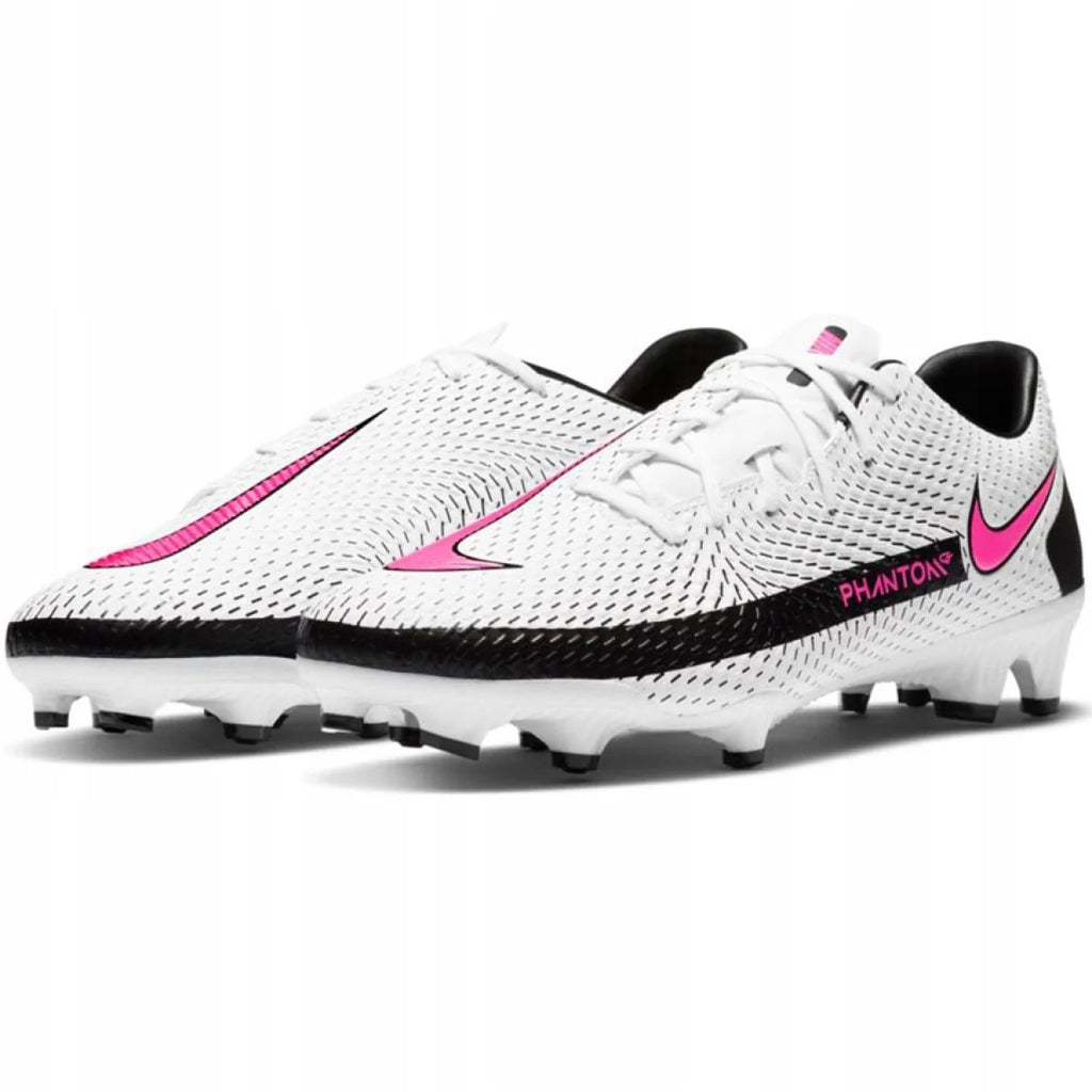 Nike Phantom GT Academy FG Mens Soccer Cleats White Pink Black