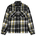 Textured Overshirt Jet Black