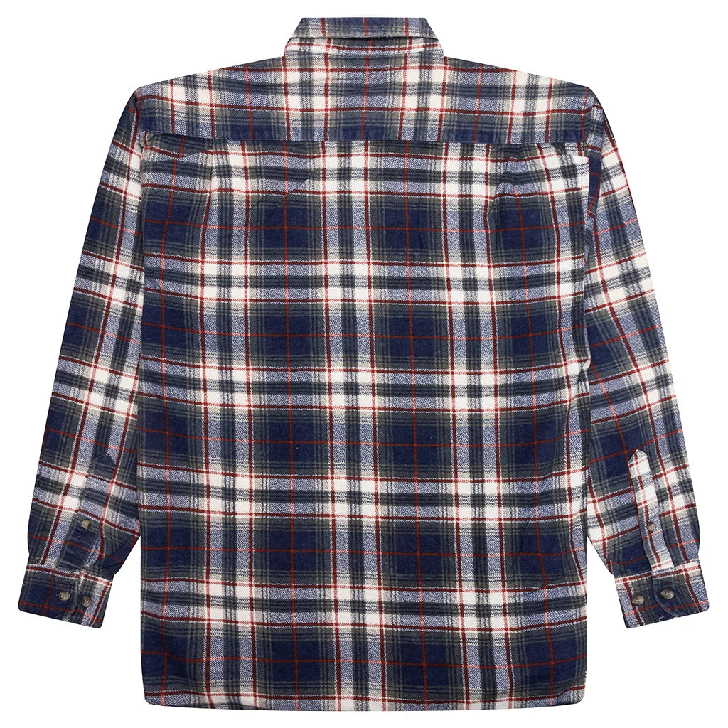 Ribbon Flannel Shirt Assorted