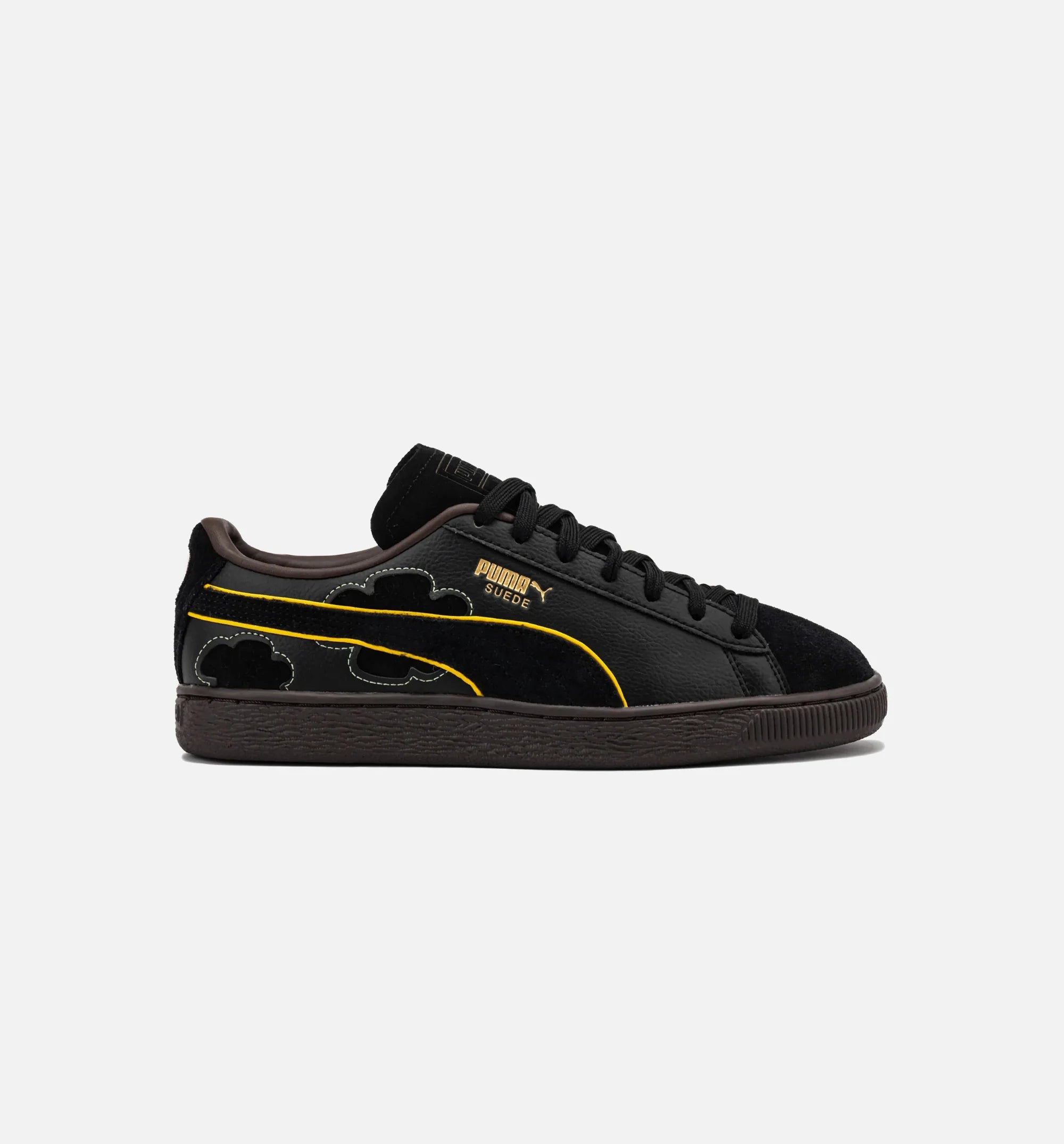 One Piece Suede Blackbeard Teech Mens Lifestyle Shoe Black Dark Chocolate