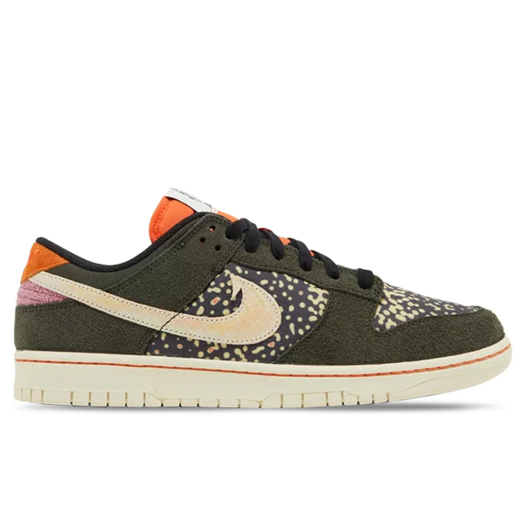 Dunk Low Retro SE Rainbow Trout Sequoia Alabaster Safety Orange