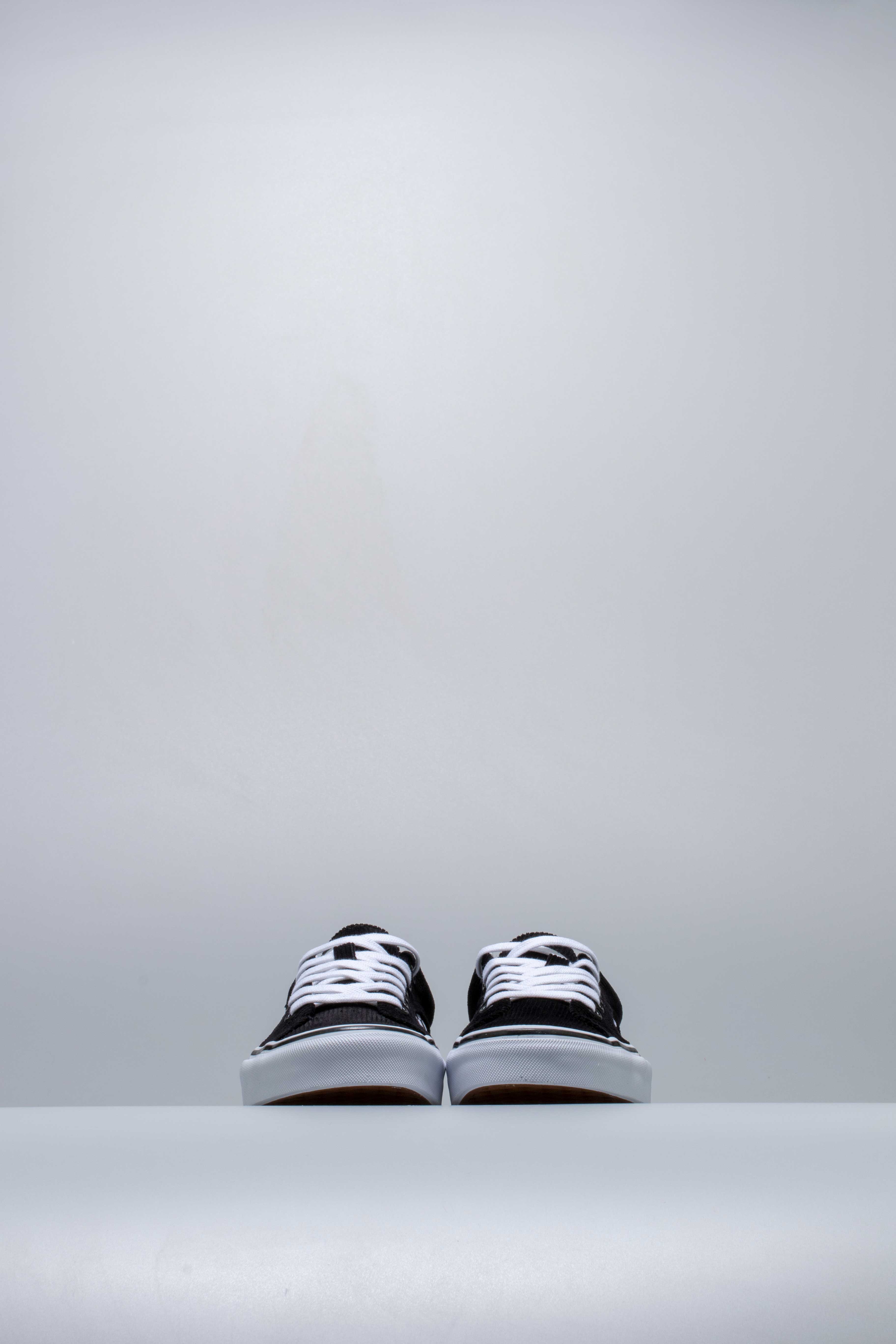 Checker Cord Lampin Mens Shoes Black White