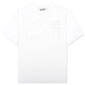 Mind Games Rhinestone Tee White