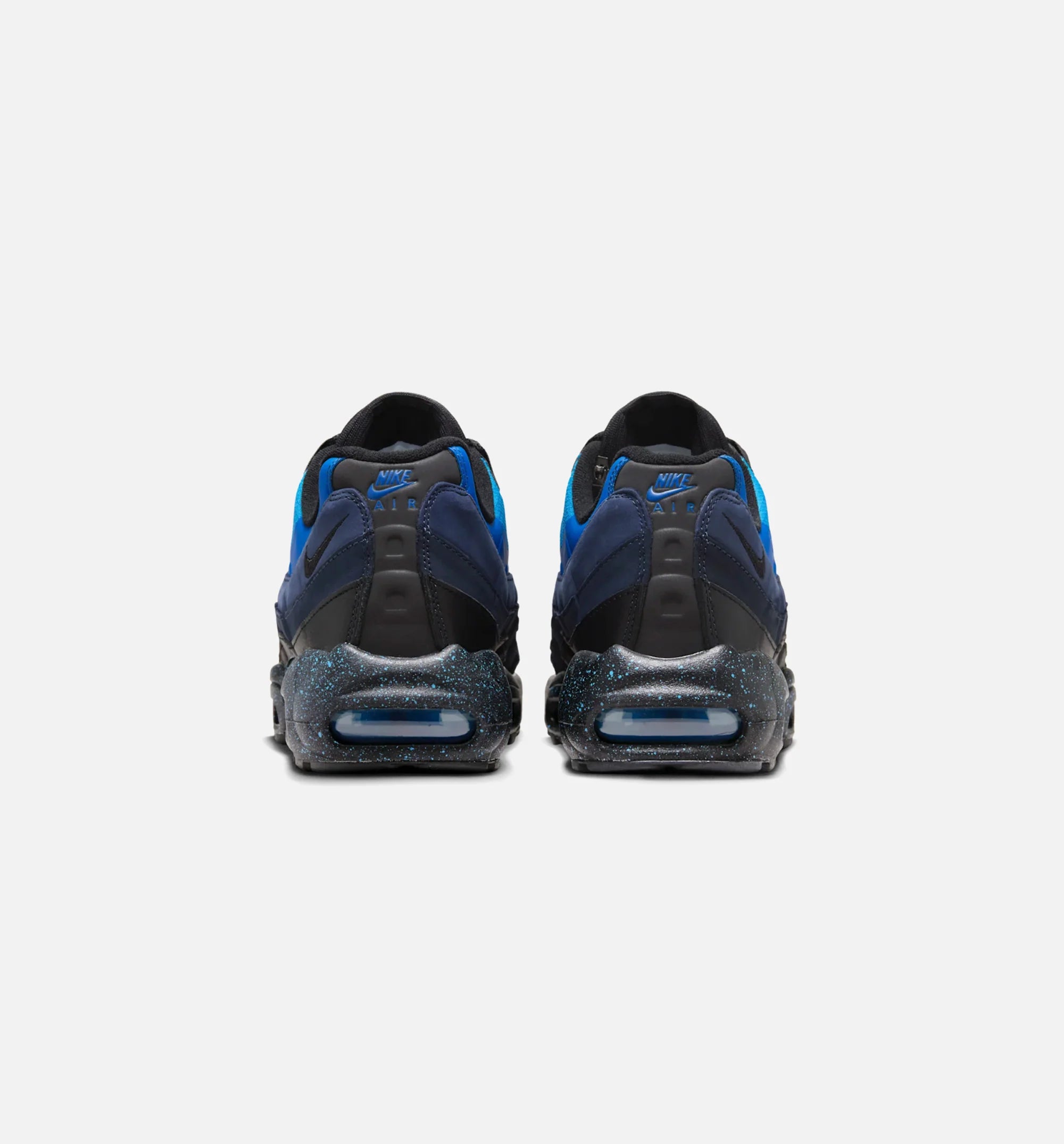 Air Max 95 x Stash Black and Harbour Blue Mens Lifestyle Shoe Obsidian Harbor Blue Black