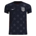 Nike USMNT Stadium Away Youth Soccer Jersey 2026 Dark Obsidian Pure Platinum