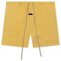 Heavy Fleece Soccer Short Amber