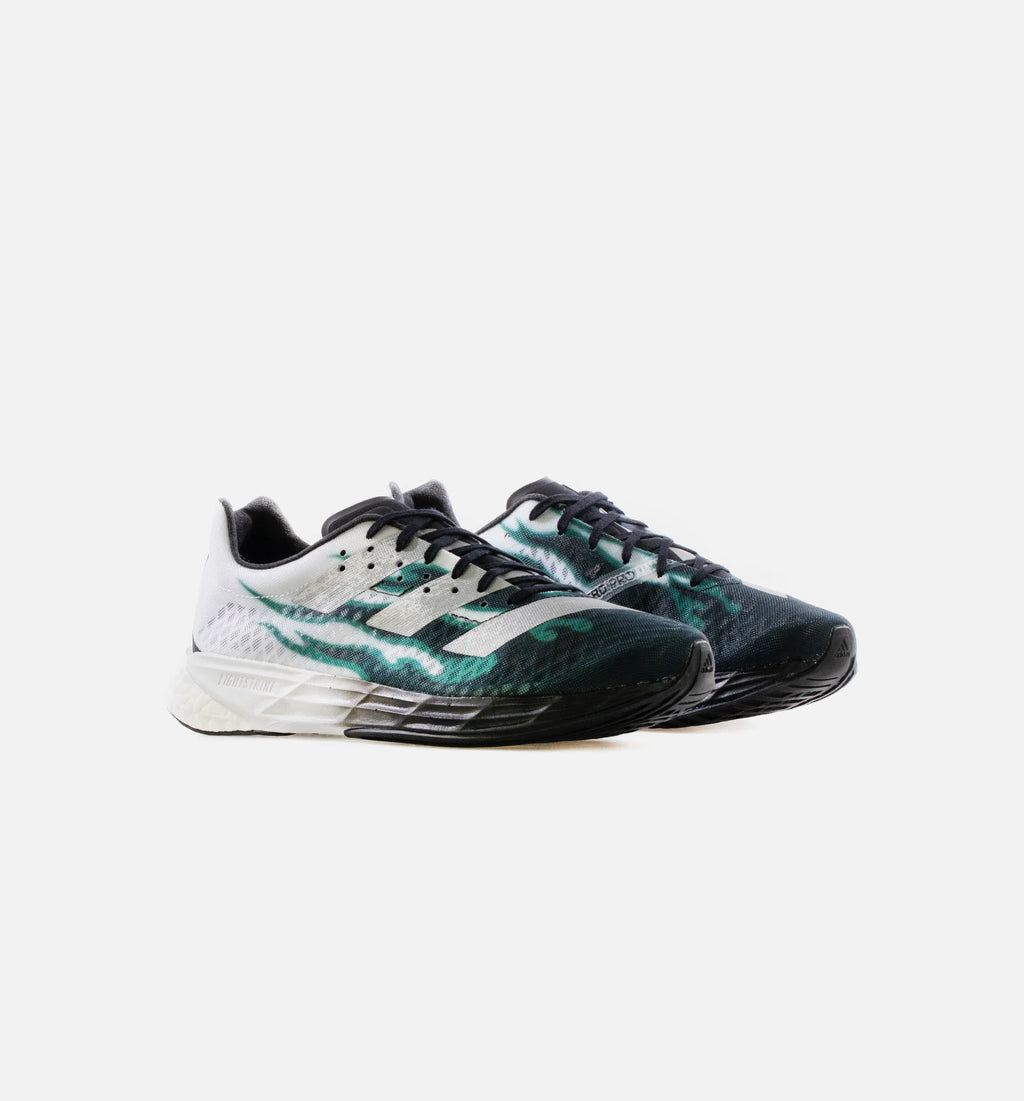 Adizero Pro RNRS High Mens Running Shoe White Green