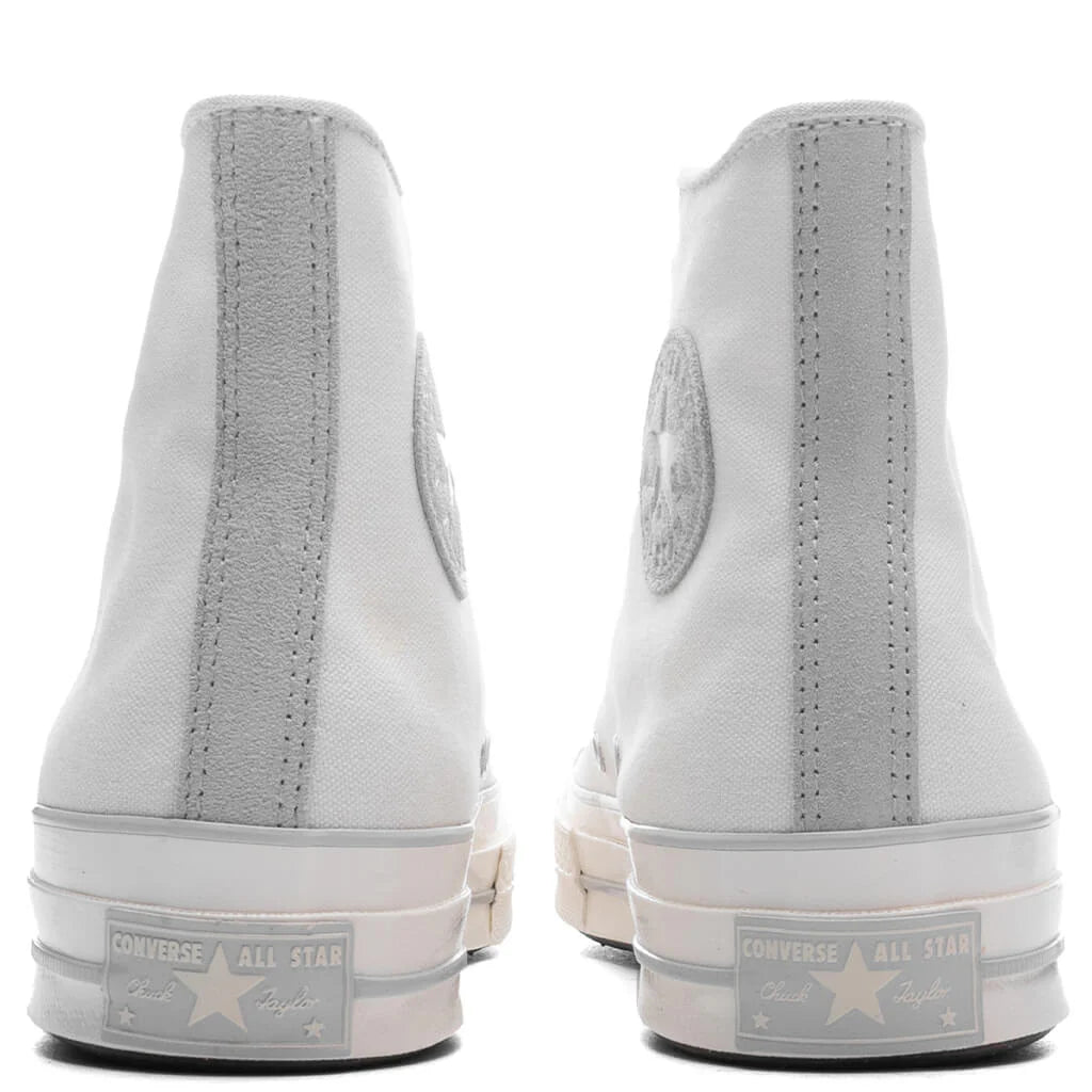 Chuck 70 HI Egret Barely Grey