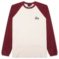 Raglan Thermal 2 Tone Off White