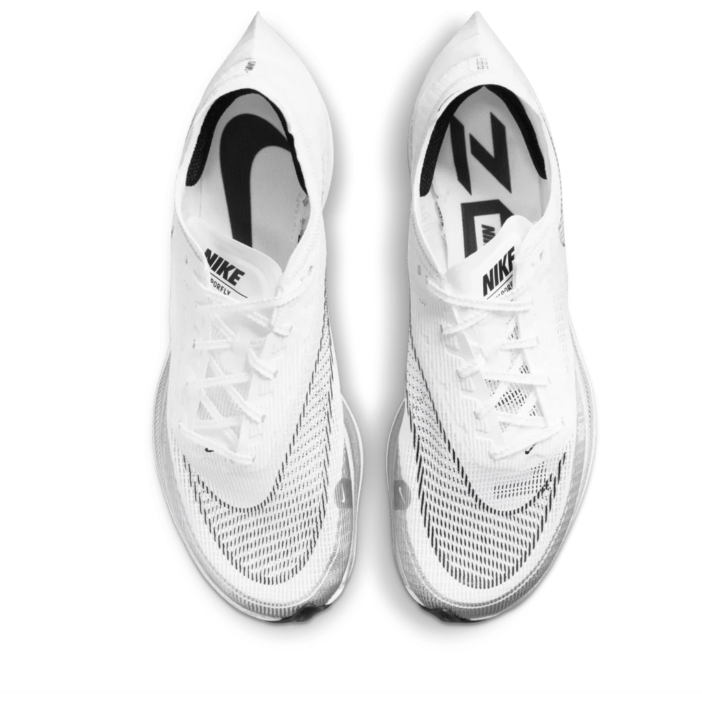 Nike ZoomX Vaporfly Next 2 Running Shoes White Black Metallic Silver