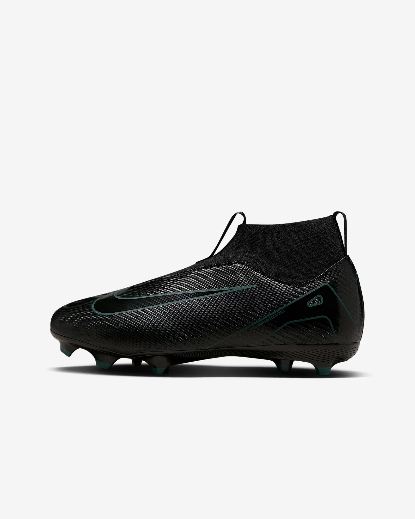 Nike Jr Mercurial Superfly 10 Academy FG Firm Ground Soccer Cleats Black