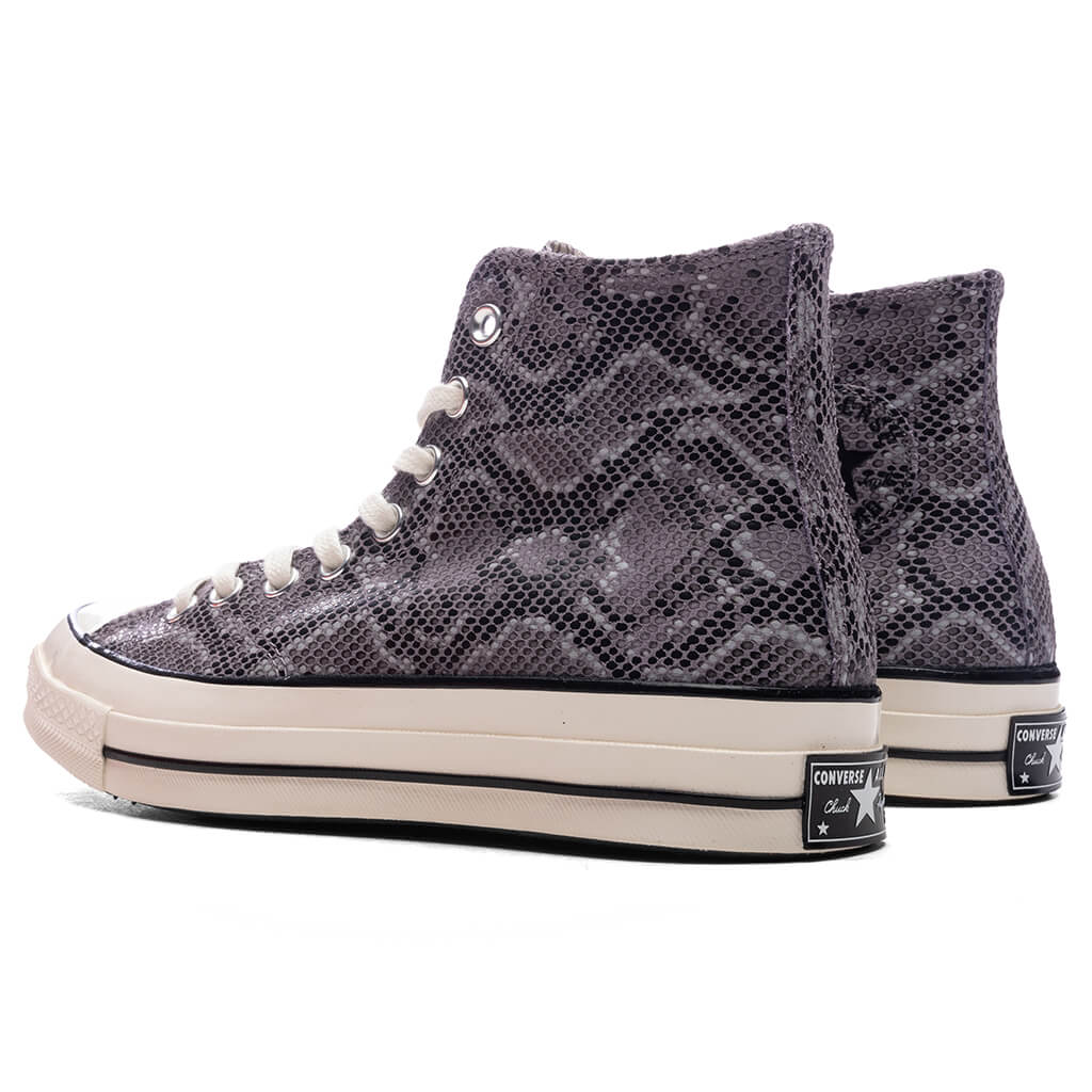 Chuck 70 Hi Mauve Stone Egret Black