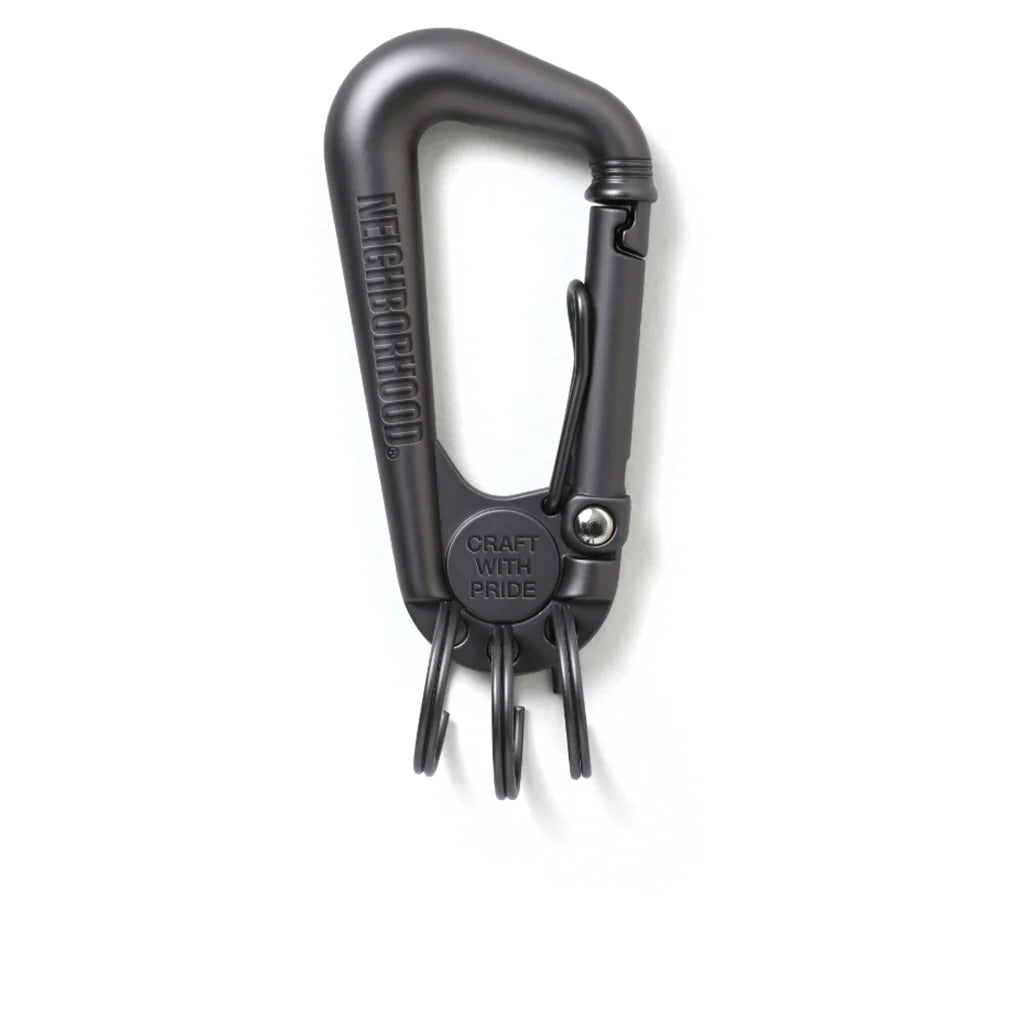 Carabiner Keyholder Black