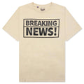 Breaking News Tee Antique White