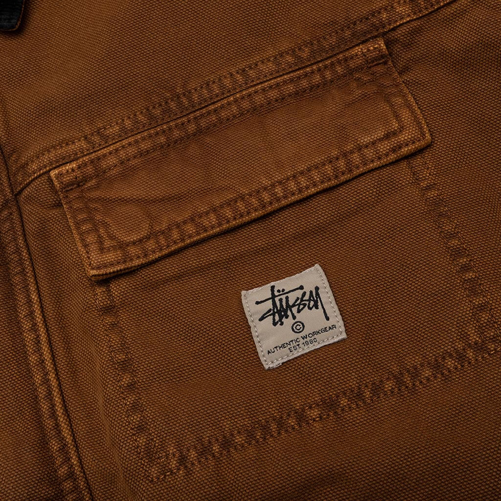 Washed Canvas Shop Jacket Bronze
