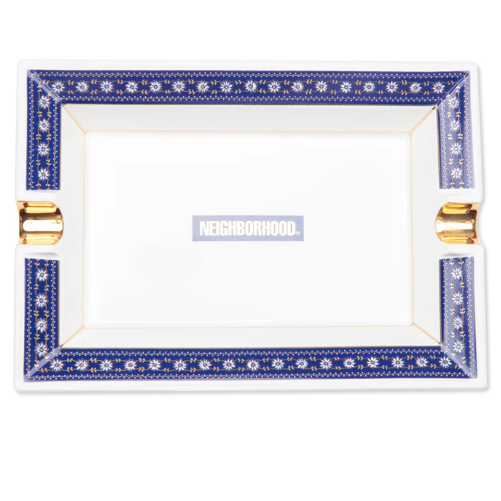 Square Incense Tray Navy