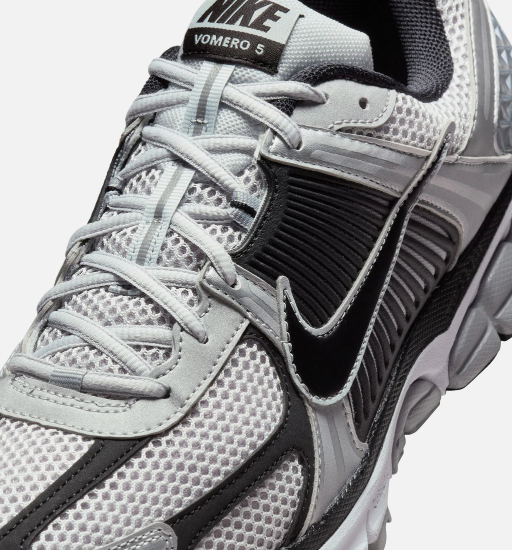 Vomero 5 Metallic Silver Black Mens Lifestyle Shoe Metallic Silver Black Pure Platinum White Pure Platinum