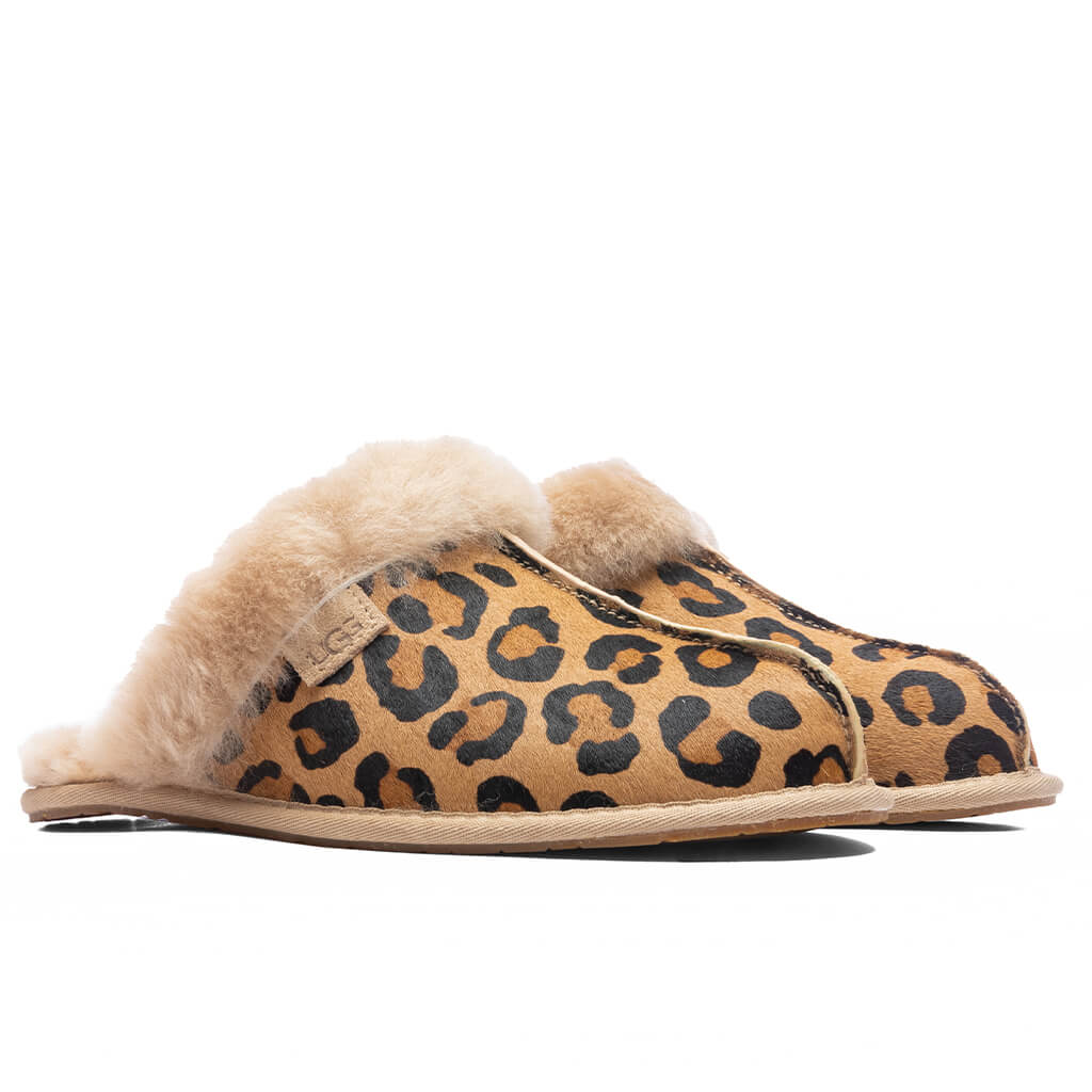 Womens Scuffette II Spotty Slipper Natural