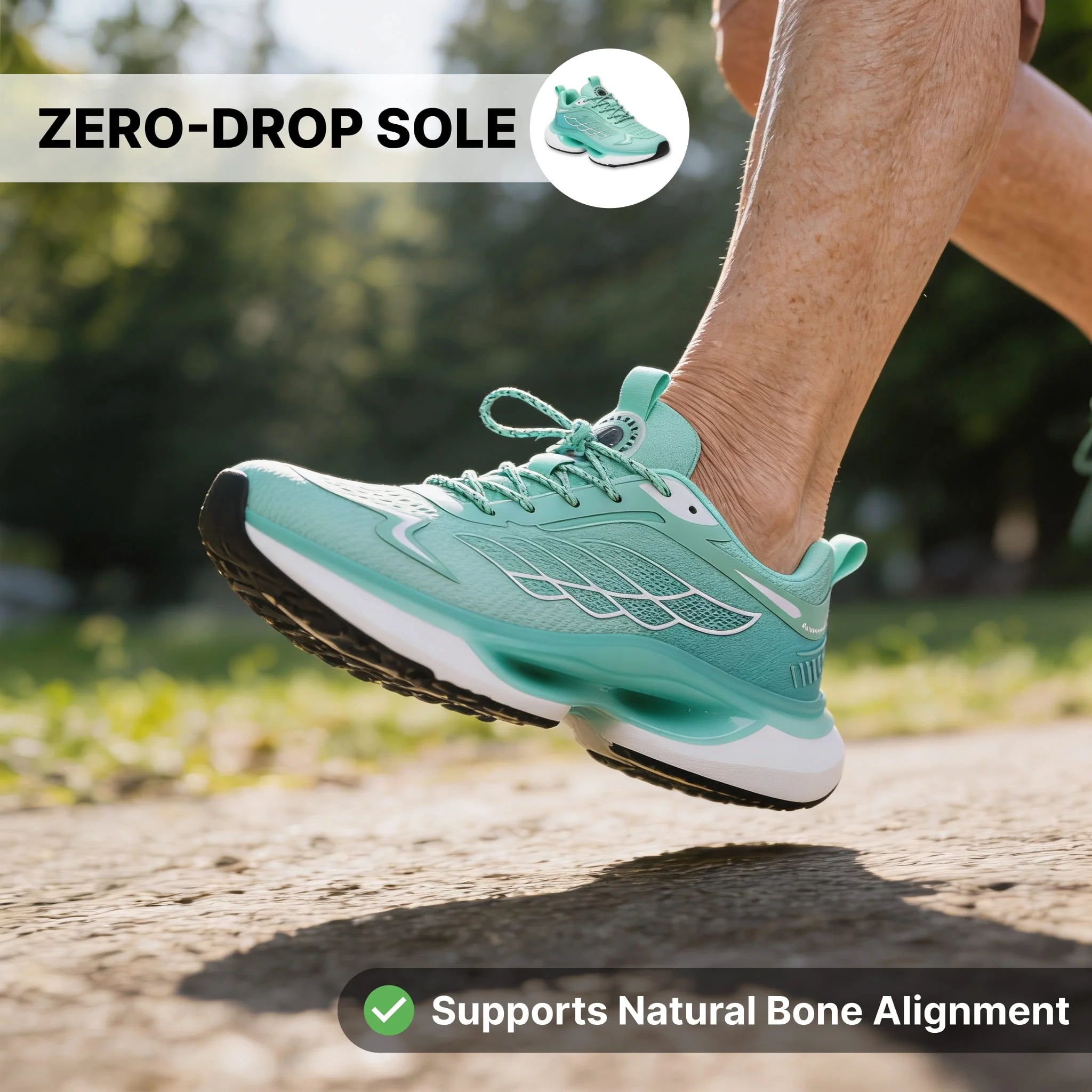 Aerion Hands Free and Supportive Walking Shoes for Seniors