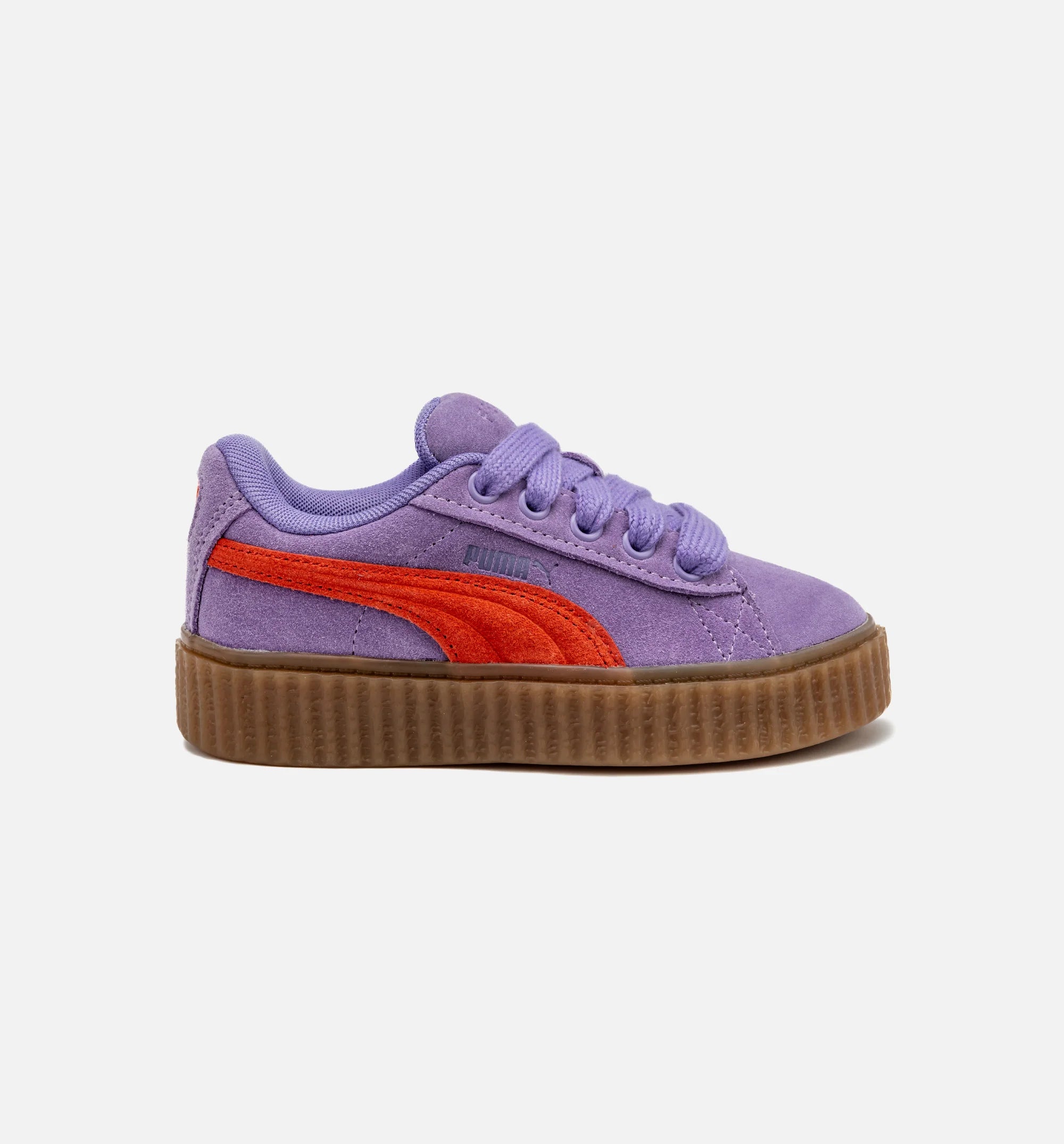 Fenty Creeper Phatty Preschool Lifestyle Shoe Lavender Red Gum Free Shipping