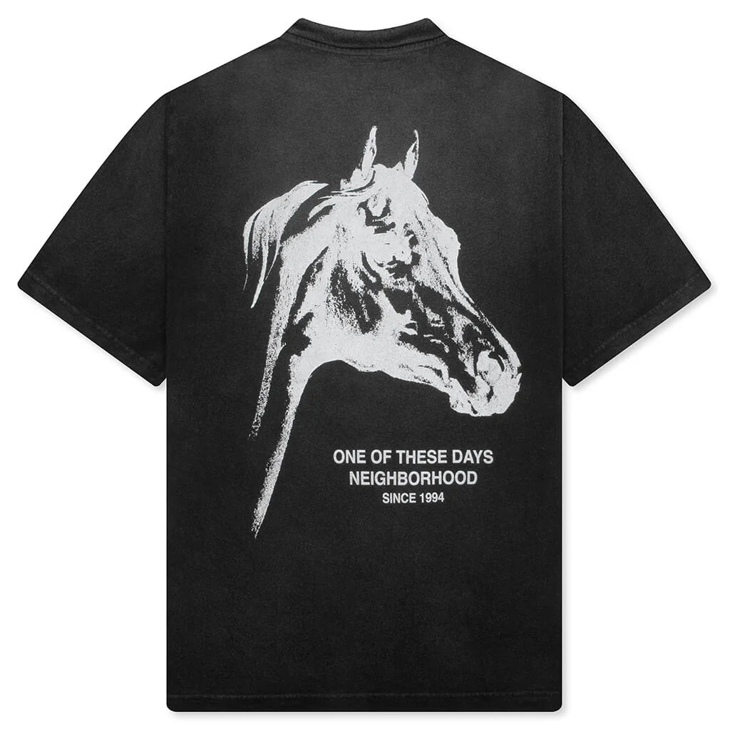 Neighborhood x One of These Days S S Crewneck Tee Black