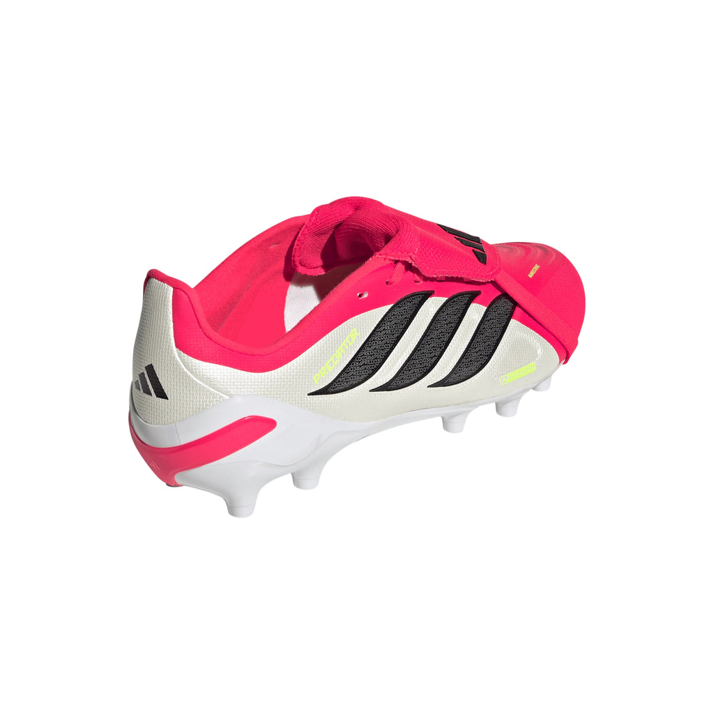 adidas Predator League Fold Over Tongue AG Artificial Ground Youth Soccer Cleats Red Black White
