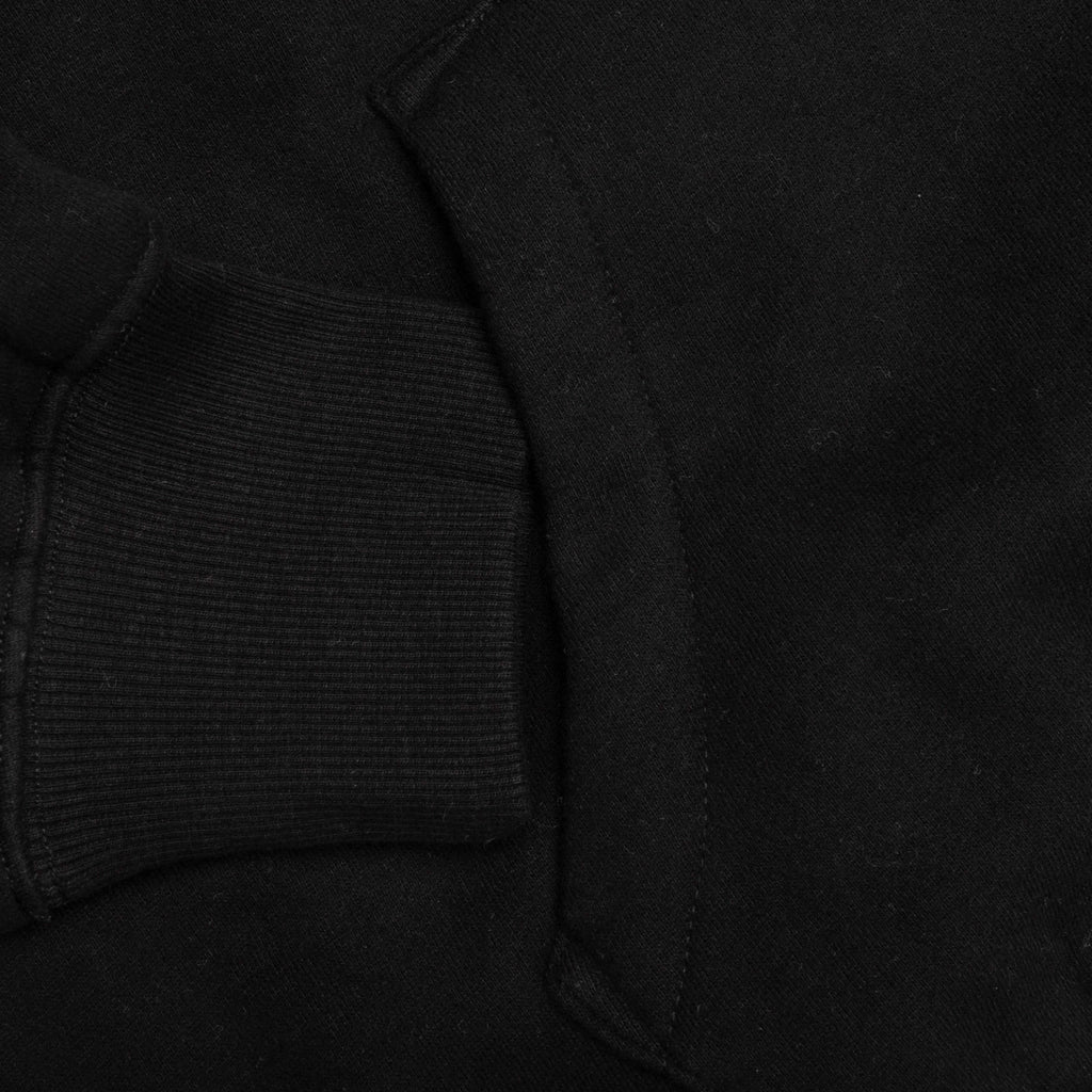 Rhinestone Impact Hoodie Black