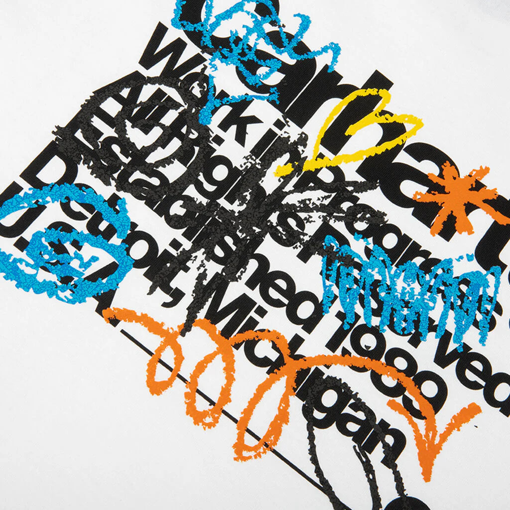 S S Primary T Shirt White