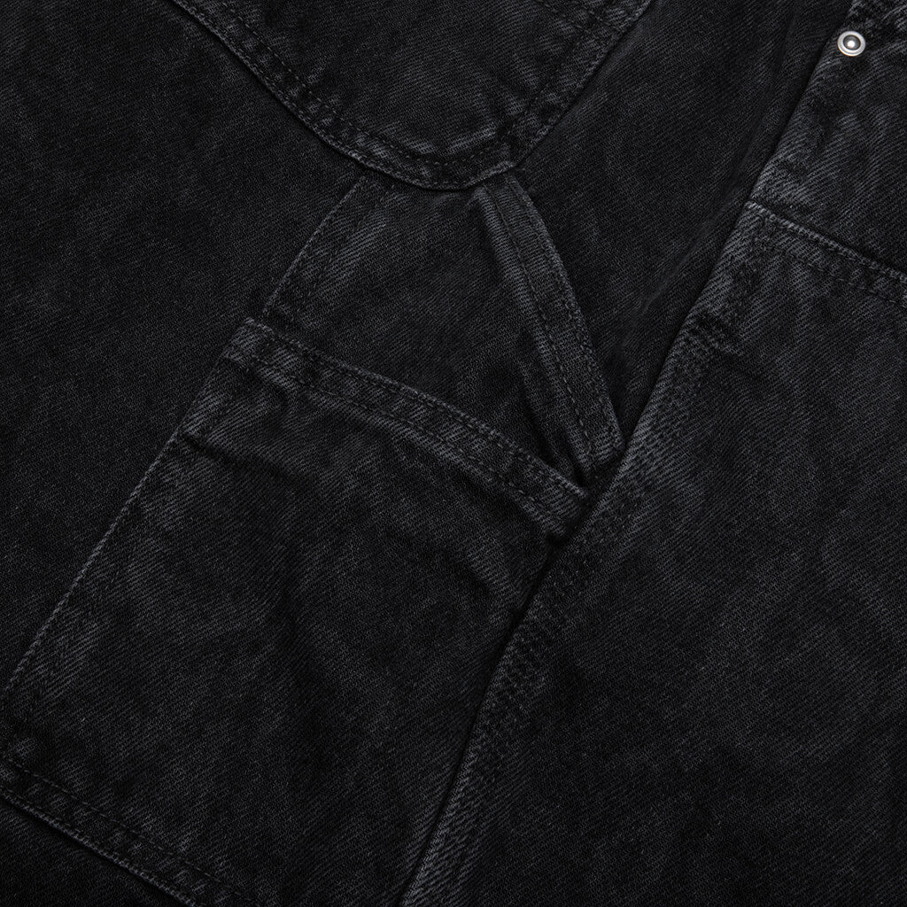 OG Double Knee Short Snake Camo Black