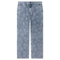 Flower Denim Pant Light Indigo