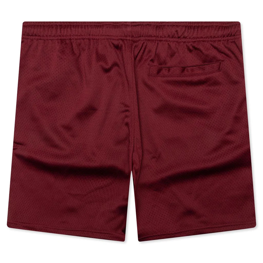 Mesh Short Sport Maroon