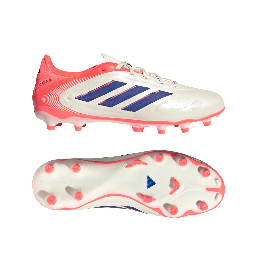 adidas Copa Pure III League FG MG Mens Soccer Cleats White Blue Orange