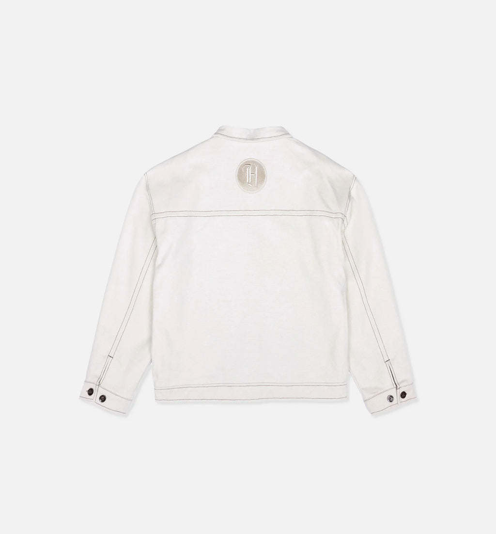 Script Carpenter Mens Jacket Bone
