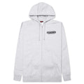 Staff Zip Hoodie Heather Grey