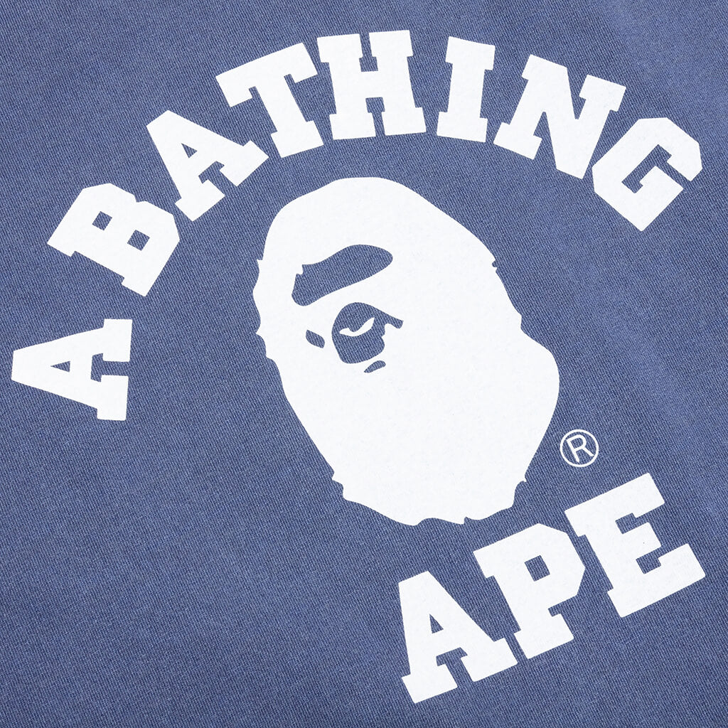 Overdye College L S Tee Navy
