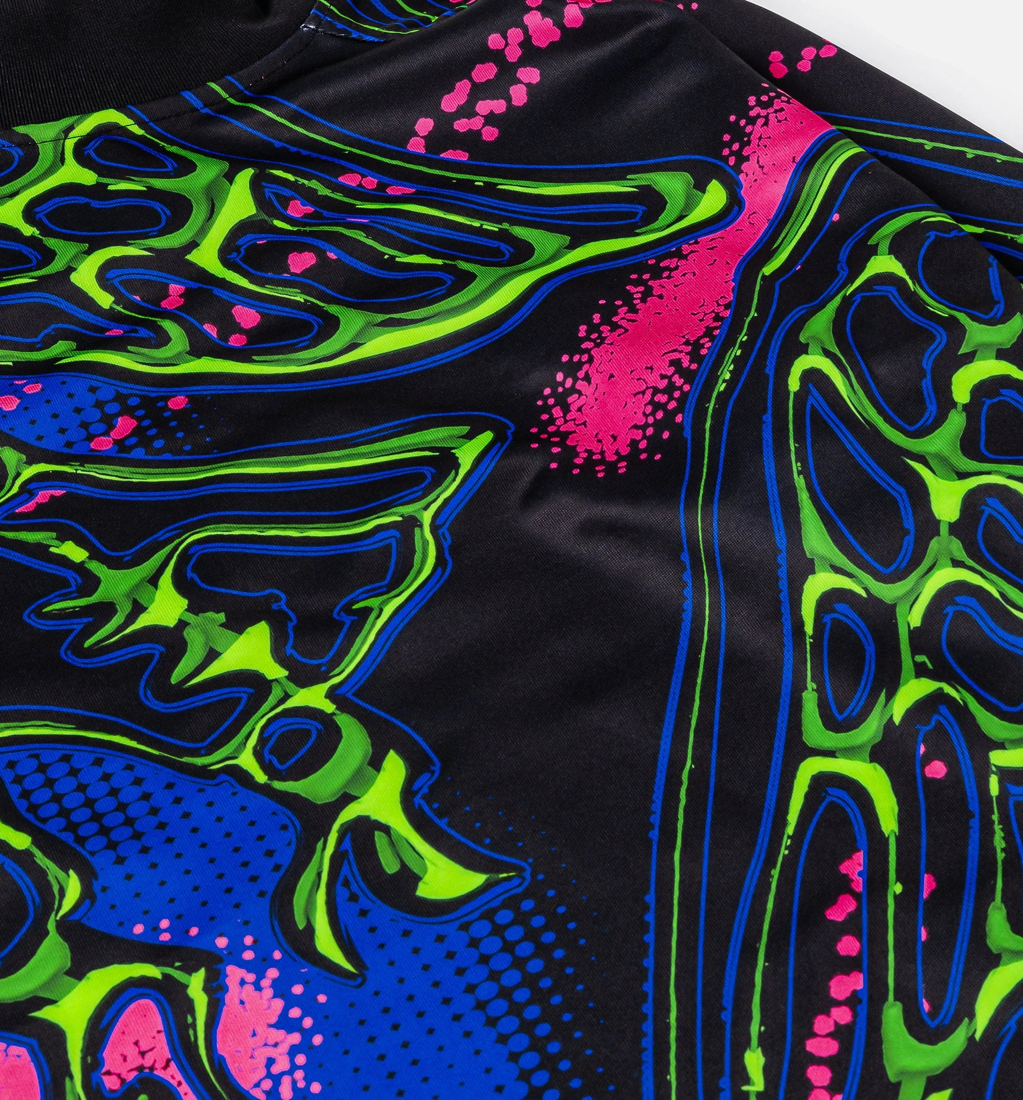 Nigeria Hollywood Keeper Long Sleeve Mens Jersey Black Transparent Pink White