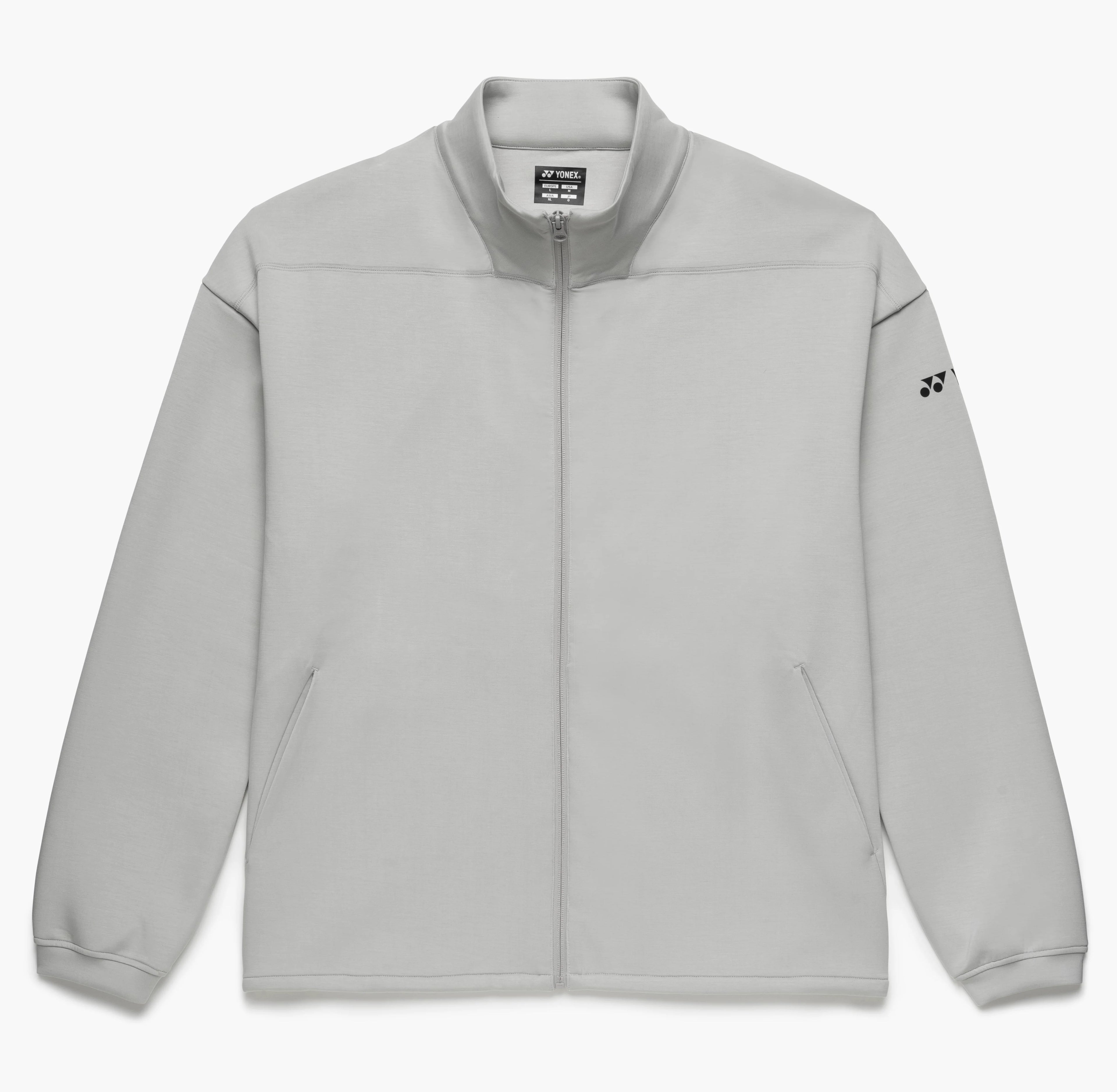 CENTER MOCK NECK FULL ZIP