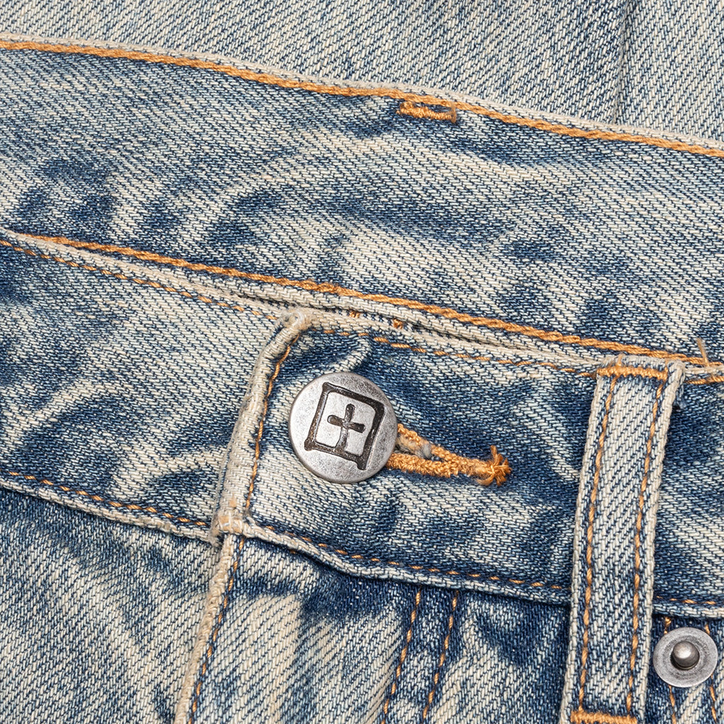 Anti K Stagelight Metalik Pants Denim
