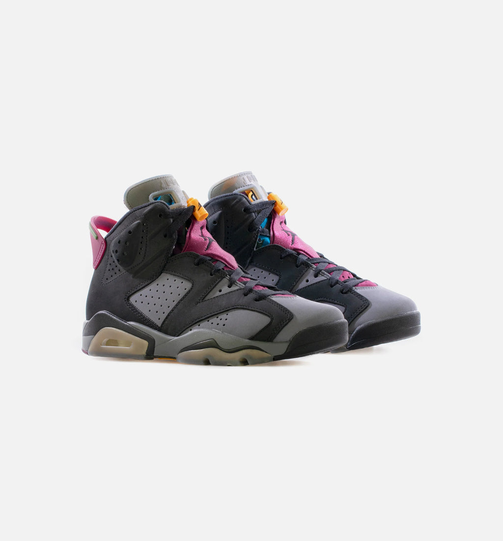 Air Jordan 6 Retro Bordeaux Mens Lifestyle Shoe Black Light Graphite Dark Grey Bordeaux Limit One Per Customer
