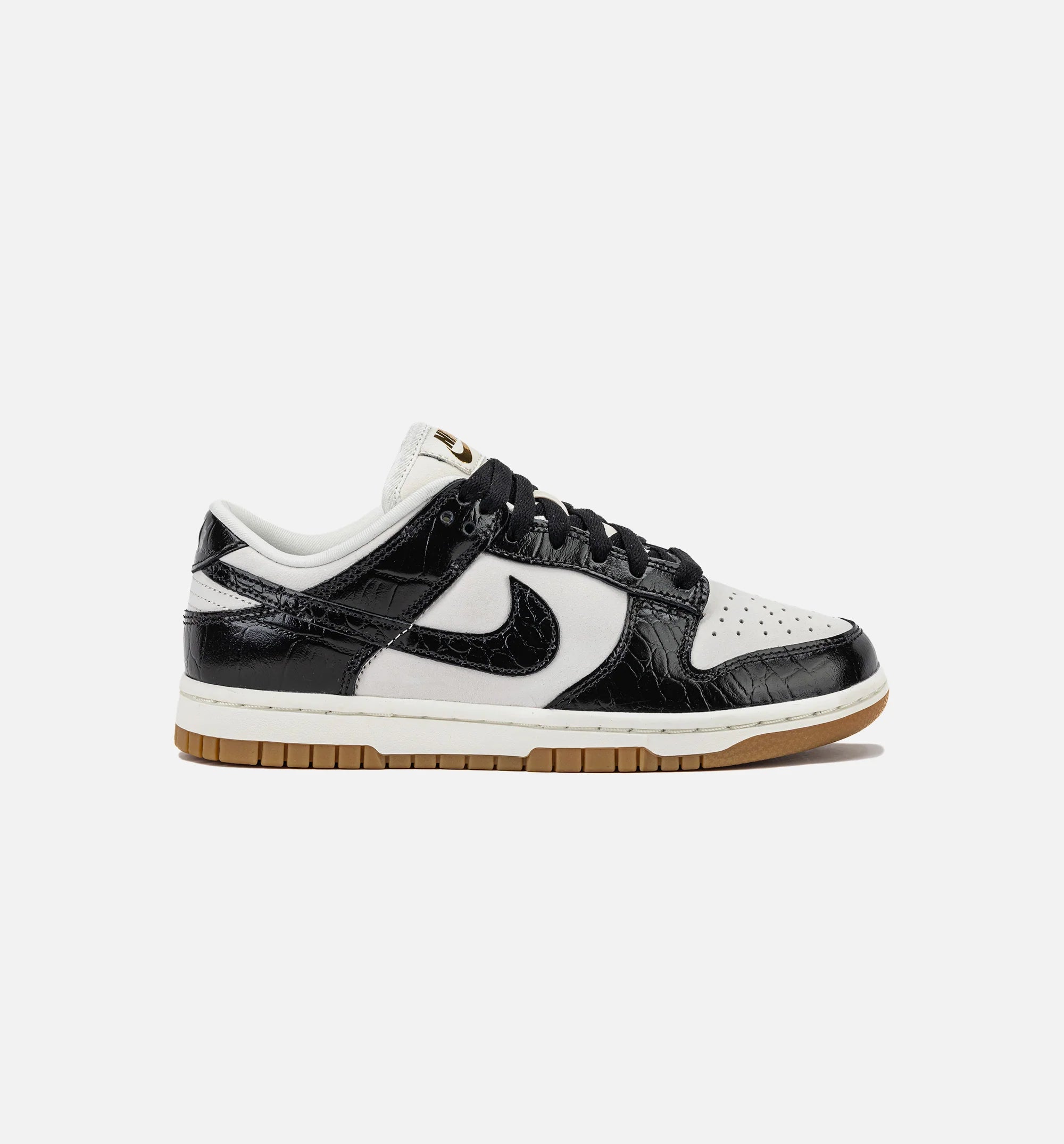 Dunk Low LX Womens Lifestyle Shoe Phantom Black Sail Gum Light Brown