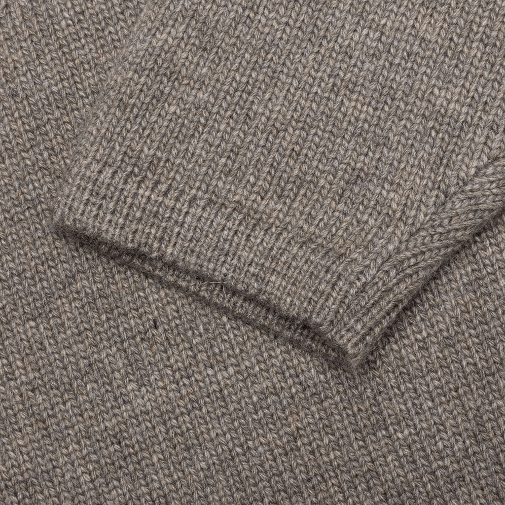 Essentials Knit Hoodie Heather Grey